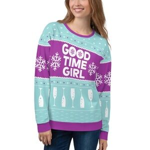The Real Housewives of Salt Lake City Good Time Girl Holiday Sweatshirt